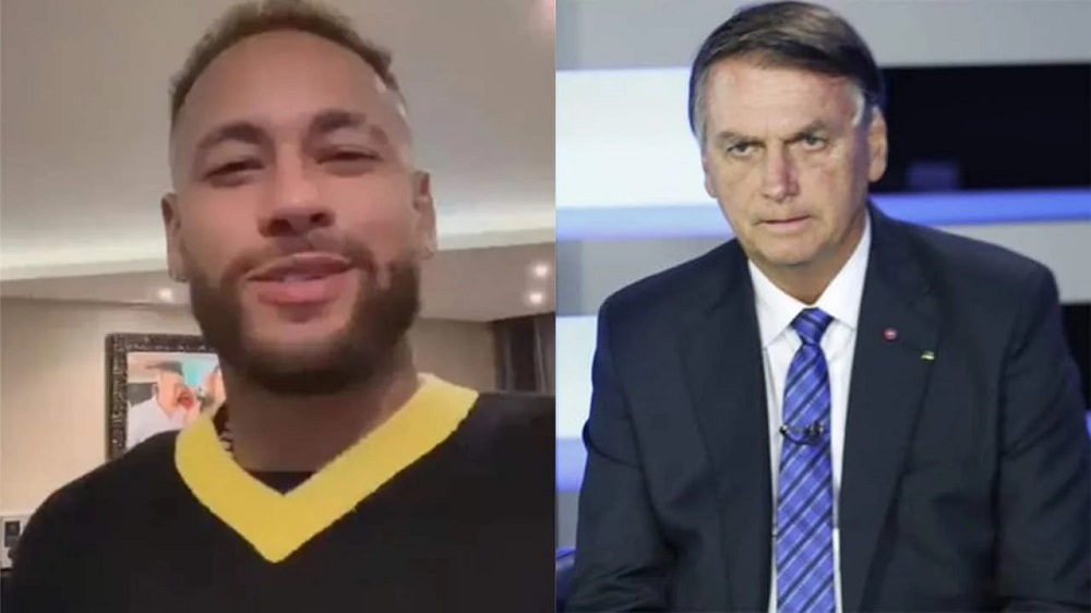 Neymar se pronuncia apoio candidato