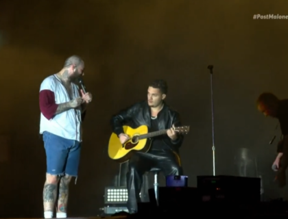 Imagem do post: Rock in Rio: Quem é o fã que tocou com Post Malone?