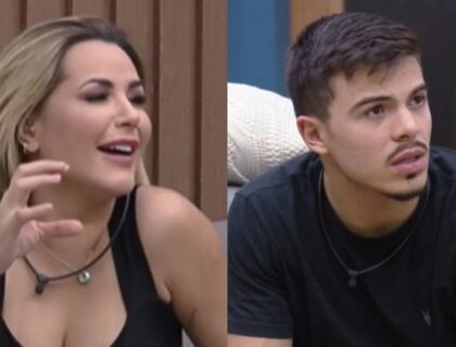 Imagem do post: A Fazenda 14: Deolane encontra camisinha usada e culpa Thomaz: “Todo duro!”; veja vídeo