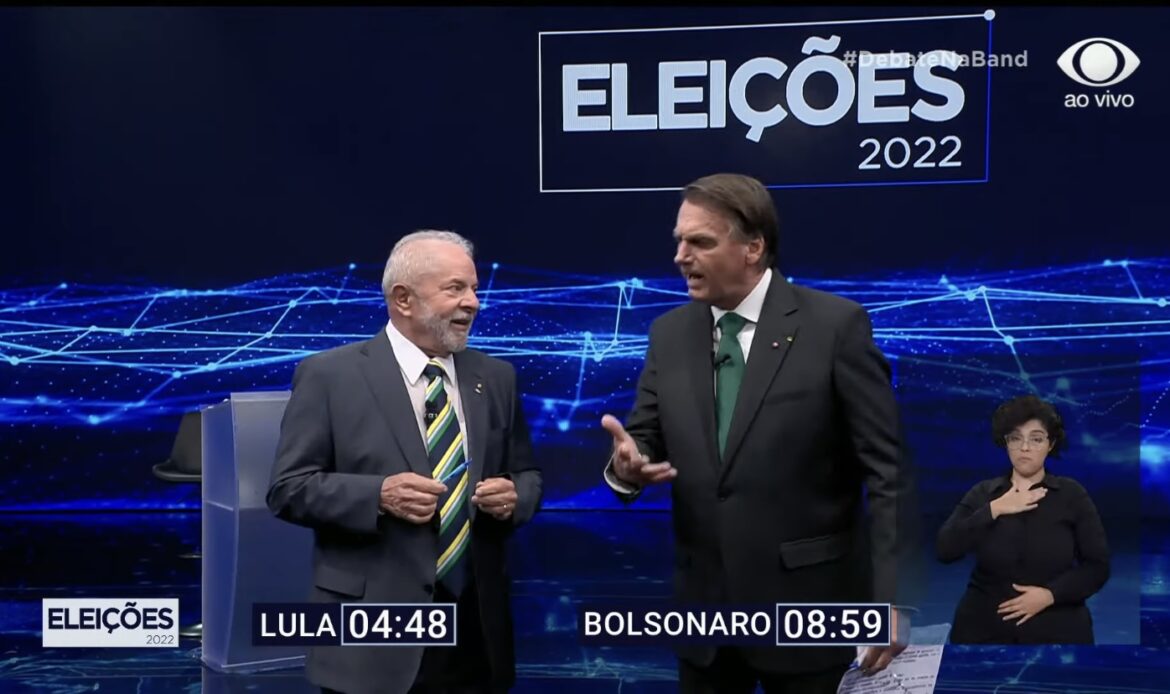 Primeiro Debate Presidencial da Band crava vice-liderança isolada