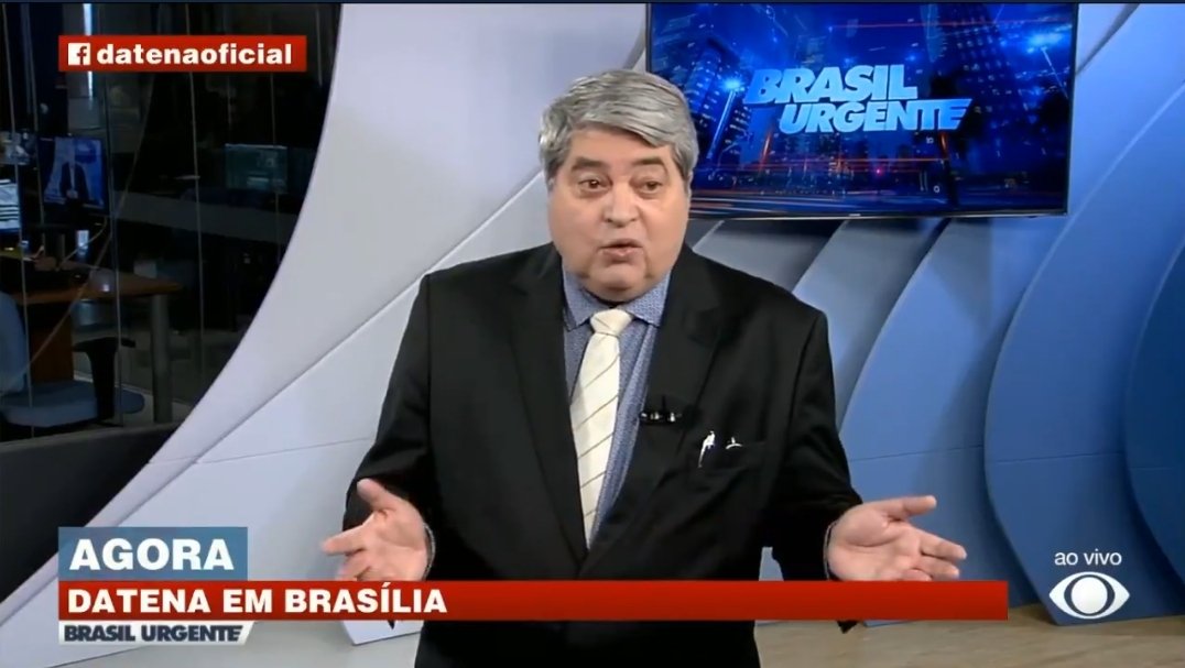 Datena se confunde e pede que o país tenha "ereções democráticas"