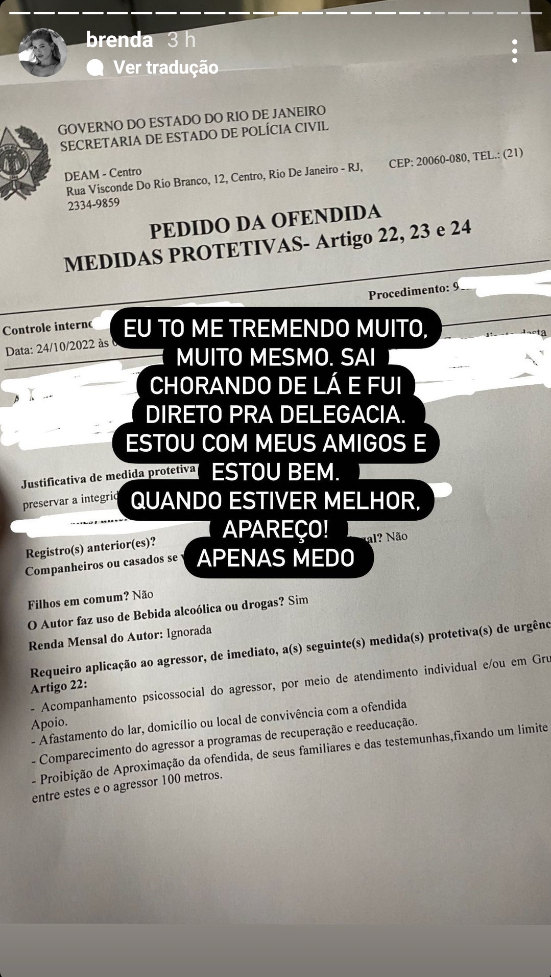 Influenciadora denuncia Saulo Poncio por tentativa de agressão