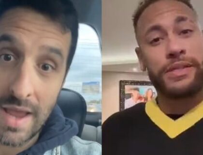 Imagem do post: Rafinha Bastos xinga Neymar após jogador declarar apoio à candidato