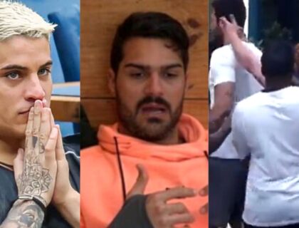 Imagem do post: VÍDEO: Tiago Ramos empurra Shayan em “A Fazenda” e web aponta agressão: “Expulso”