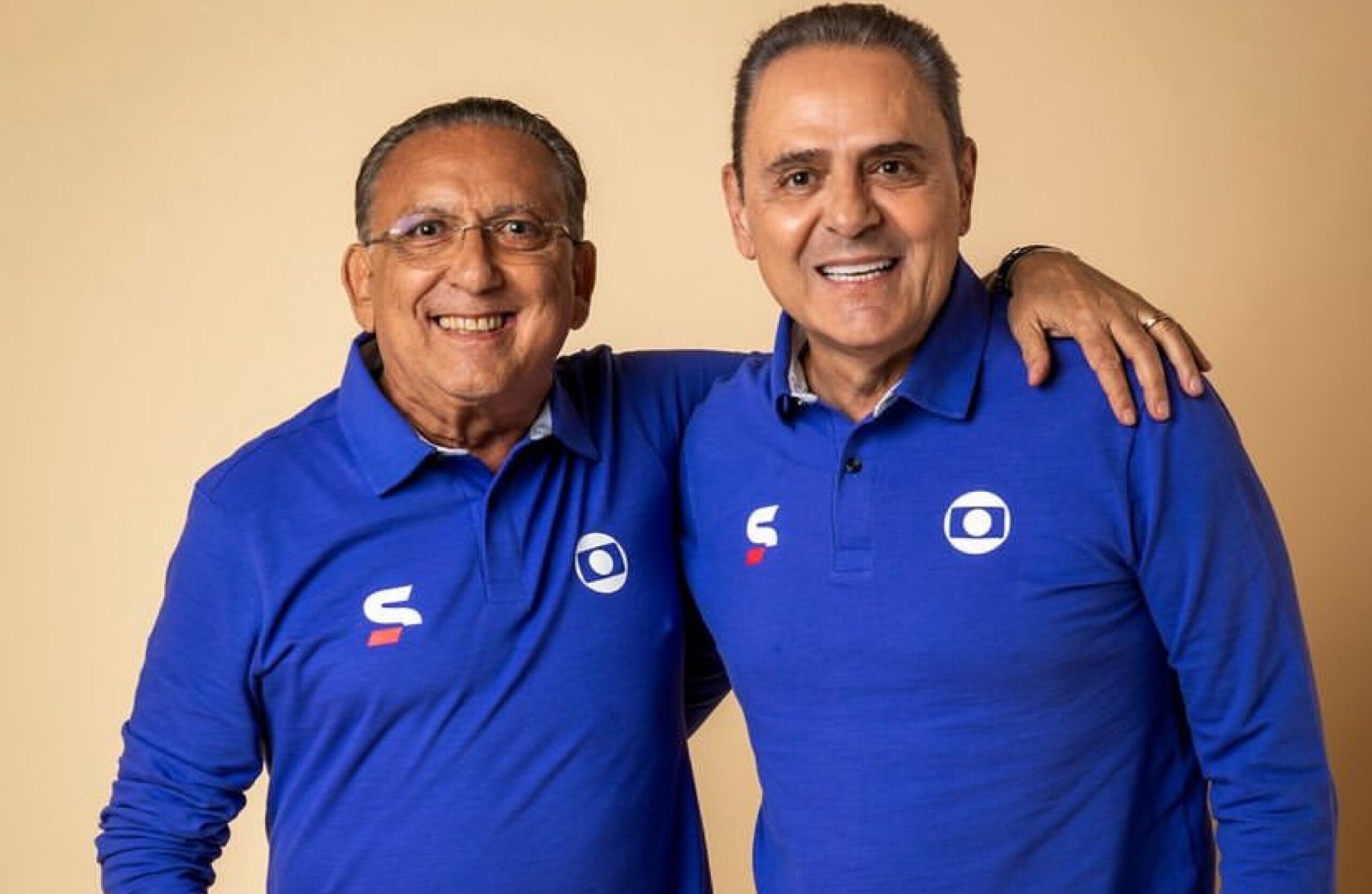 Galvão Bueno e Luis Roberto