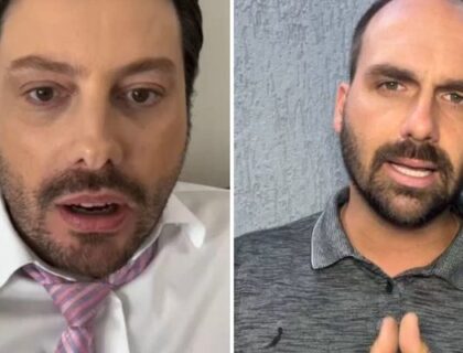 Imagem do post: Danilo Gentili perde a paciência e xinga Flávio Bolsonaro: “Vagab*ndo”