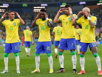 Imagem do post: Brasil se classifica para as quartas de final na Copa do Mundo e enfrenta a Croácia nas quartas de final