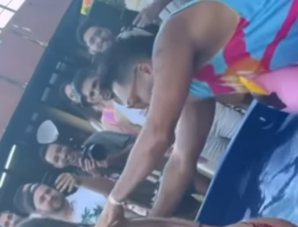 Imagem do post: VÍDEO: Tirulipa é expulso da Farofa da Gkay após puxar biquínis de garotas