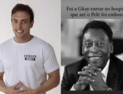 Imagem do post: Léo Lins faz piada envolvendo morte de Pelé e Gkay e é detonado