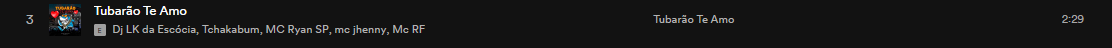 Hit “Tubarão Te Amo” conquista o Top 3 do Spotify EUA