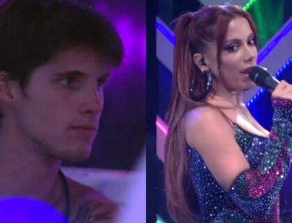 Imagem do post: BBB 23: Câmera flagra momento em que Gabriel quis chamar atenção de Anitta ao agarrar Bruna