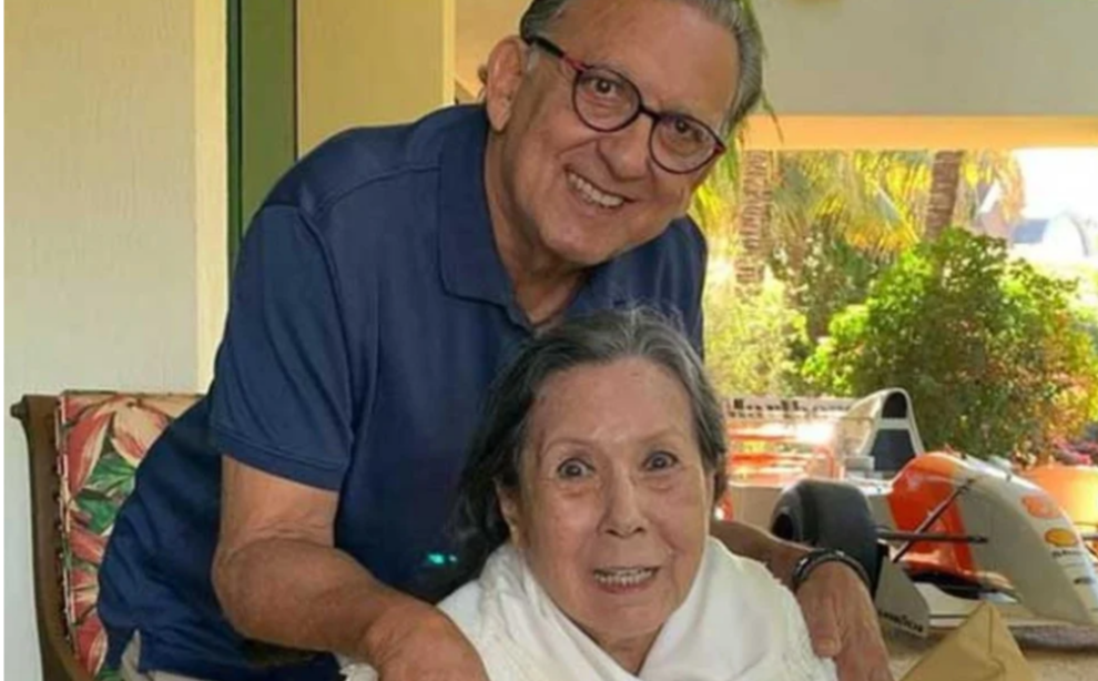 Morre Mildred dos Santos, mãe de Galvão Bueno, aos 93 anos
