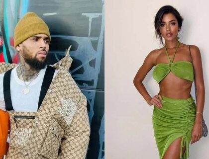 Imagem do post: Ex de Neymar, modelo brasileira engata romance com Chris Brown