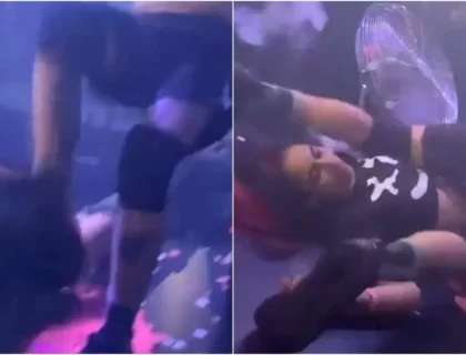 Imagem do post: Dançarino de MC Pipokinha chuta cara de fã durante show e garota desmaia; veja vídeo