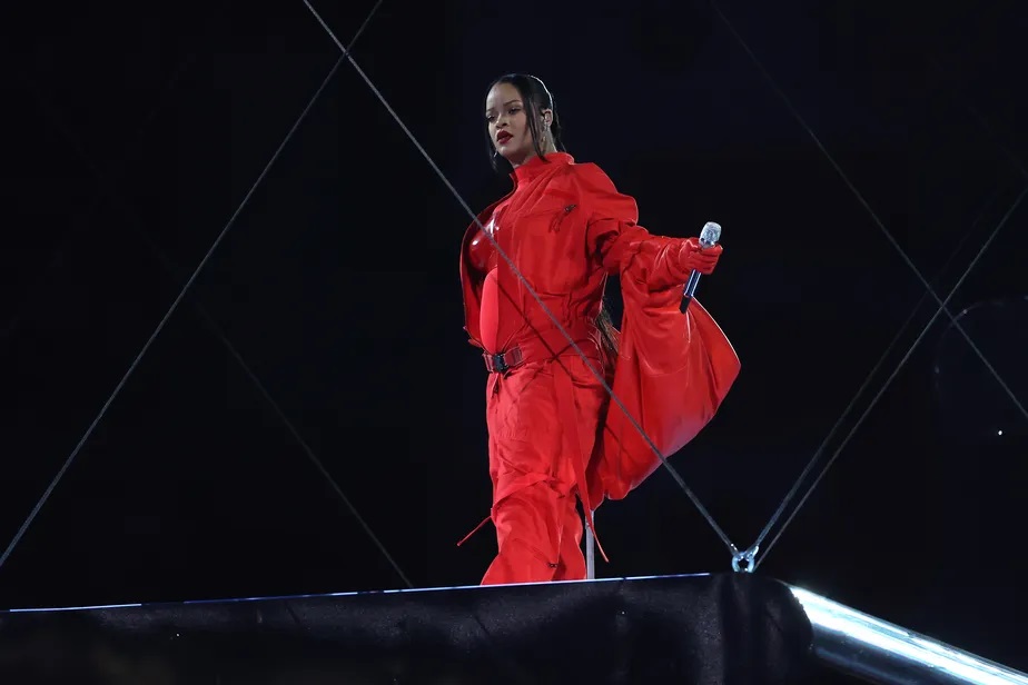 Rihanna no Super Bowl 2023 - Foto: Reprodução