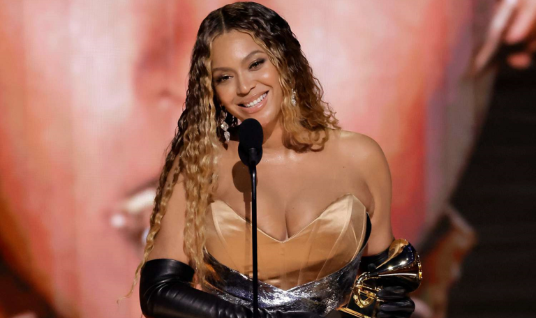 Beyoncé se tornou a maior vencedora do Grammy de todos os tempos - Foto: Reprodução