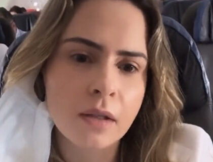 Imagem do post: Ana Paula Renault e Nikolas Ferreira batem boca dentro de avião; veja vídeo