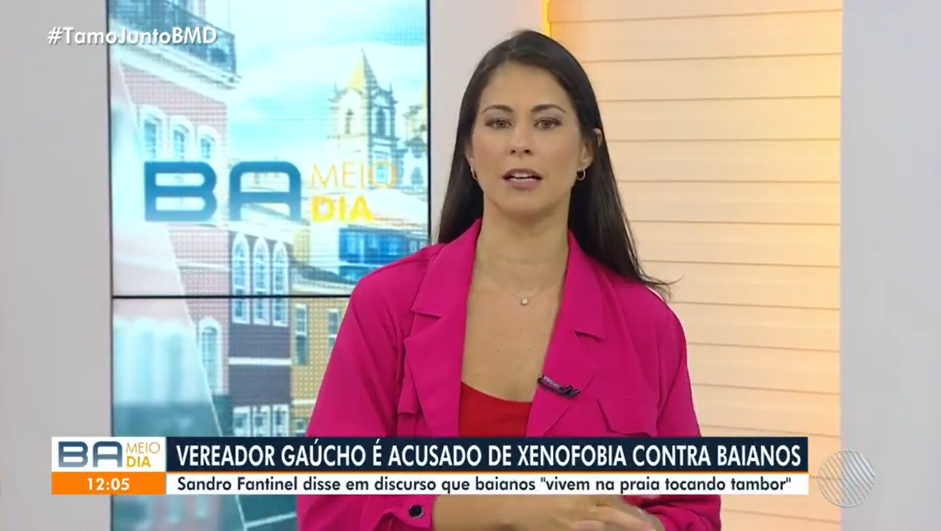 Apresentadora Jéssica Senra