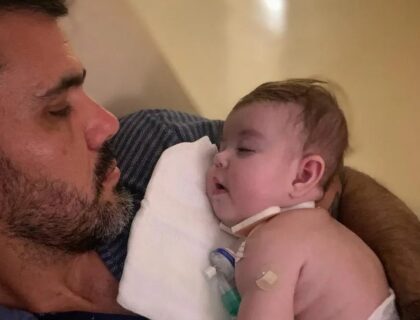 Imagem do post: Filha caçula de Juliano Cazarré volta a ser internada: ‘Virando mais uma estadia’