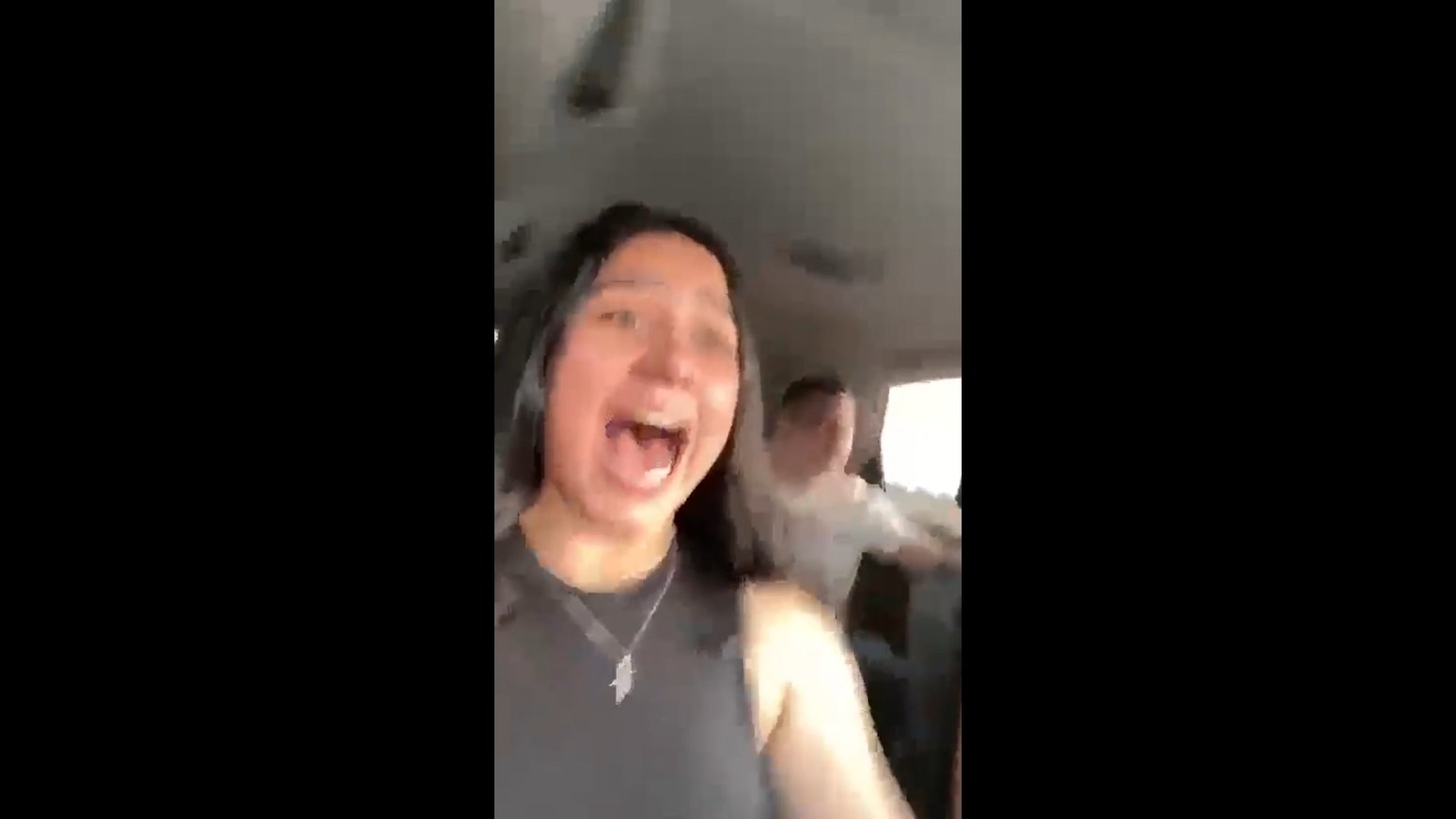 carro capota gravação tiktok