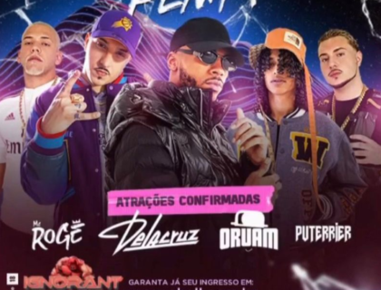 Imagem do post: ‘Baile do Rennan da Penha’ chega no Rio de Janeiro com shows de Delacruz, Oruam e mais!!