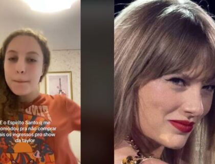 Imagem do post: Jovem cristã diz que Espírito Santo a incomodou e não comprou ingresso para Taylor Swift