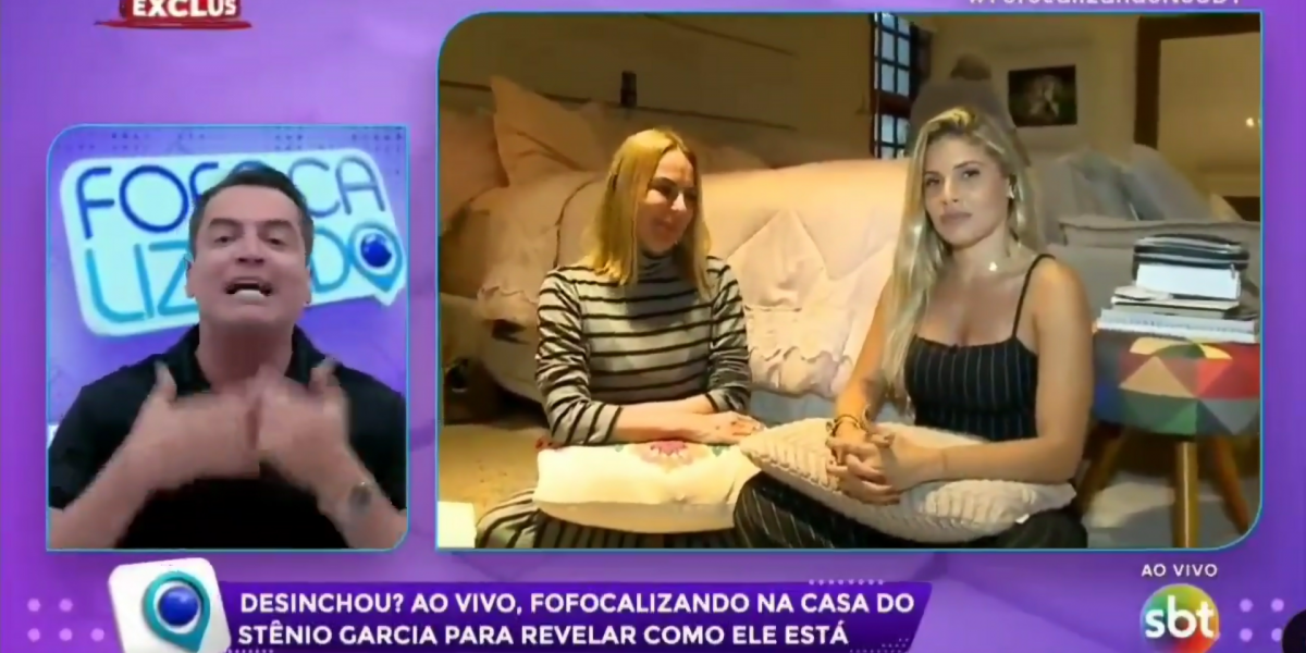 Imagem do post Leo Dias e esposa de Stênio Garcia batem boca ao vivo no Focalizando; vídeo