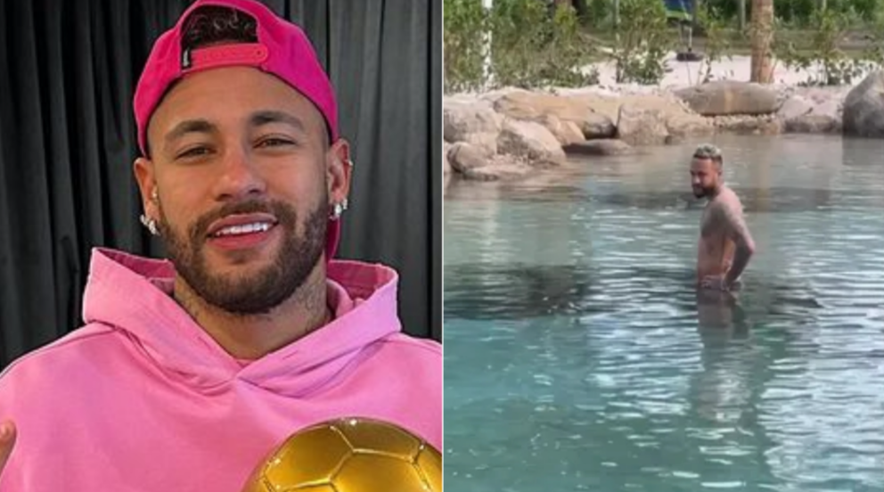 Imagem do post Que fase! Neymar recebe multa de R$ 16 milhões por lago artificial de sua mansão