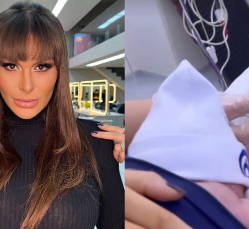 Imagem do post: ‘Parece sushi’, dispara a modelo Fernanda Lacerda após comer pedaço de sua placenta