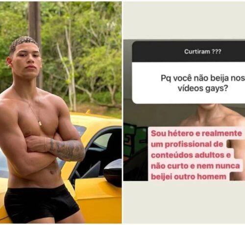 Imagem do post: Ator de filmes de amor intenso gay se diz hétero e dispara: “Nunca beijei um homem”