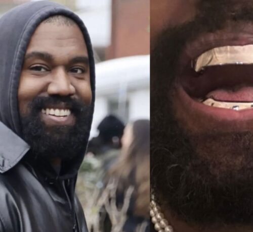 Imagem do post: Inspirado em personagem, Kanye West cobre dentes com prótese de R$ 4 milhões