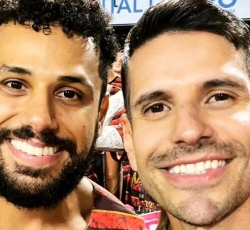 Imagem do post: Amaury Lorenzo vive romance de Carnaval com Alexandre Barillari