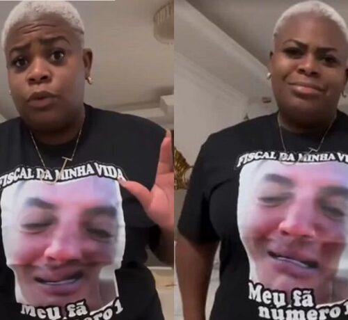 Imagem do post: Jojo Todynho usa camisa com foto de Leo Dias e ironiza jornalista