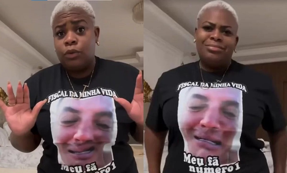 Jojo Todynho usa camisa com foto de Leo Dias e ironiza jornalista