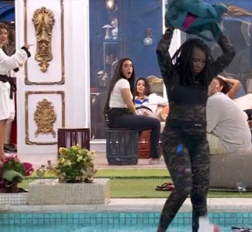 Imagem do post: BBB24: Leidy joga as roupas de Davi na piscina após treta no Sincerão; veja vídeo