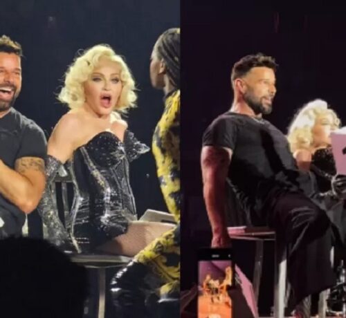 Imagem do post: Vídeo: Ricky Martin é flagrado ‘excitado’ durante participação em show da Madonna