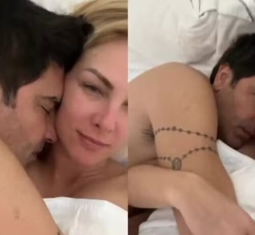 Imagem do post: Ana Hickman posta vídeo íntimo com Edu Guedes e ex Alexandre Correa reage