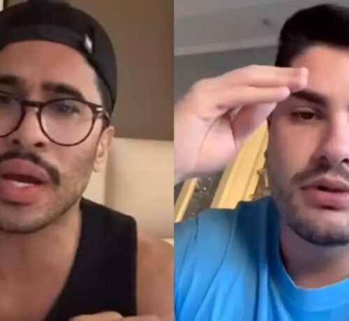 Imagem do post: Laéllyo Mesquita se pronuncia sobre vídeo íntimo com Lucas Souza vazado: “Estou triste”