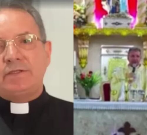 Imagem do post: Padre é afastado após ser chantageado por homem com quem fez amor intenso dentro de igreja