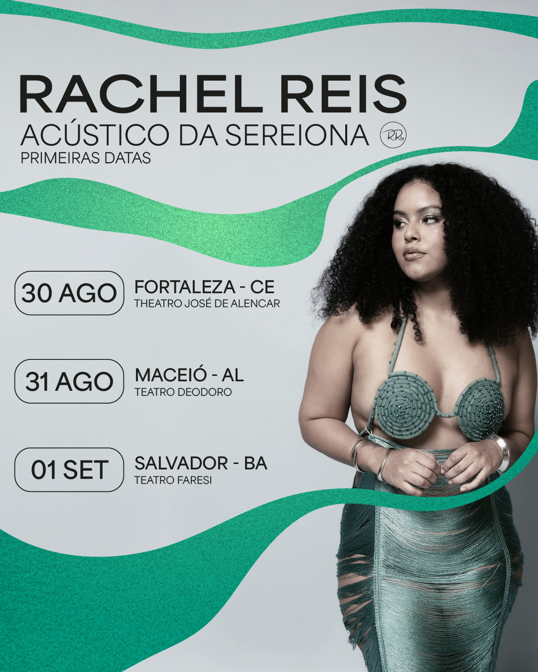 Rachel Reis anuncia turnê acústica pelo país