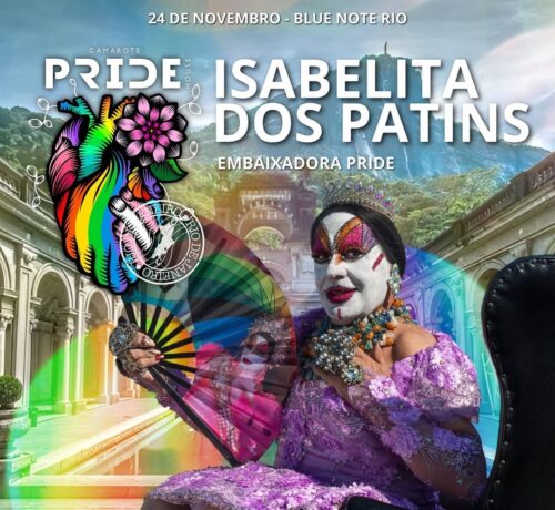 Imagem do post: Isabelita dos Patins recebe homenagem no Camarote Pride RJ