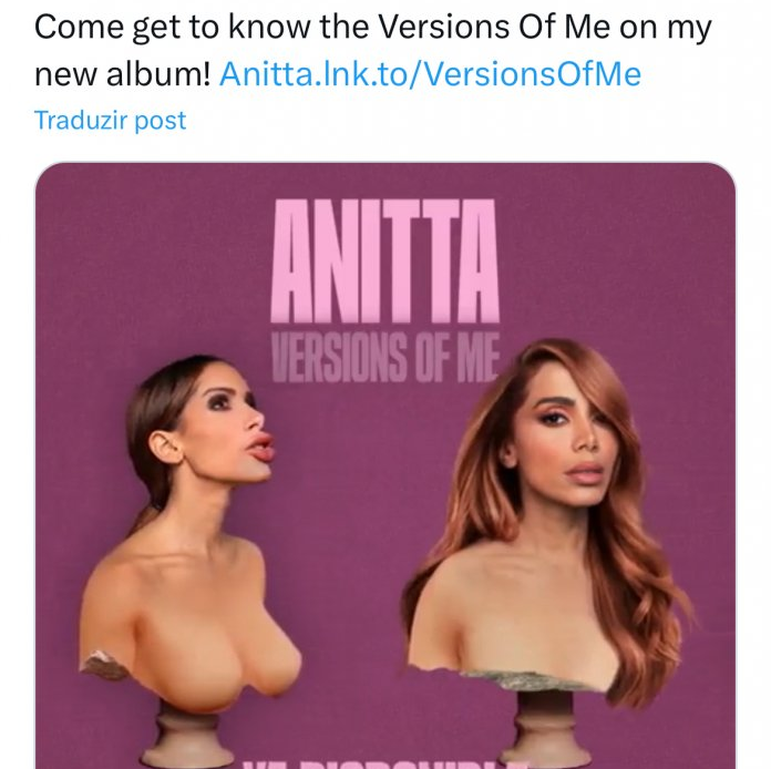 Dançarina processa Anitta por uso indevido de vídeo que se tornou meme para divulgar álbum