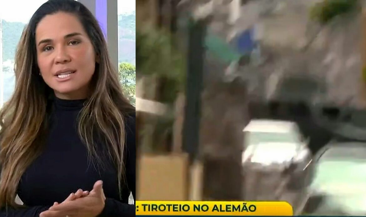 Traficantes atiram contra equipe do SBT em guerra entre polícia e facção no RJ; assista