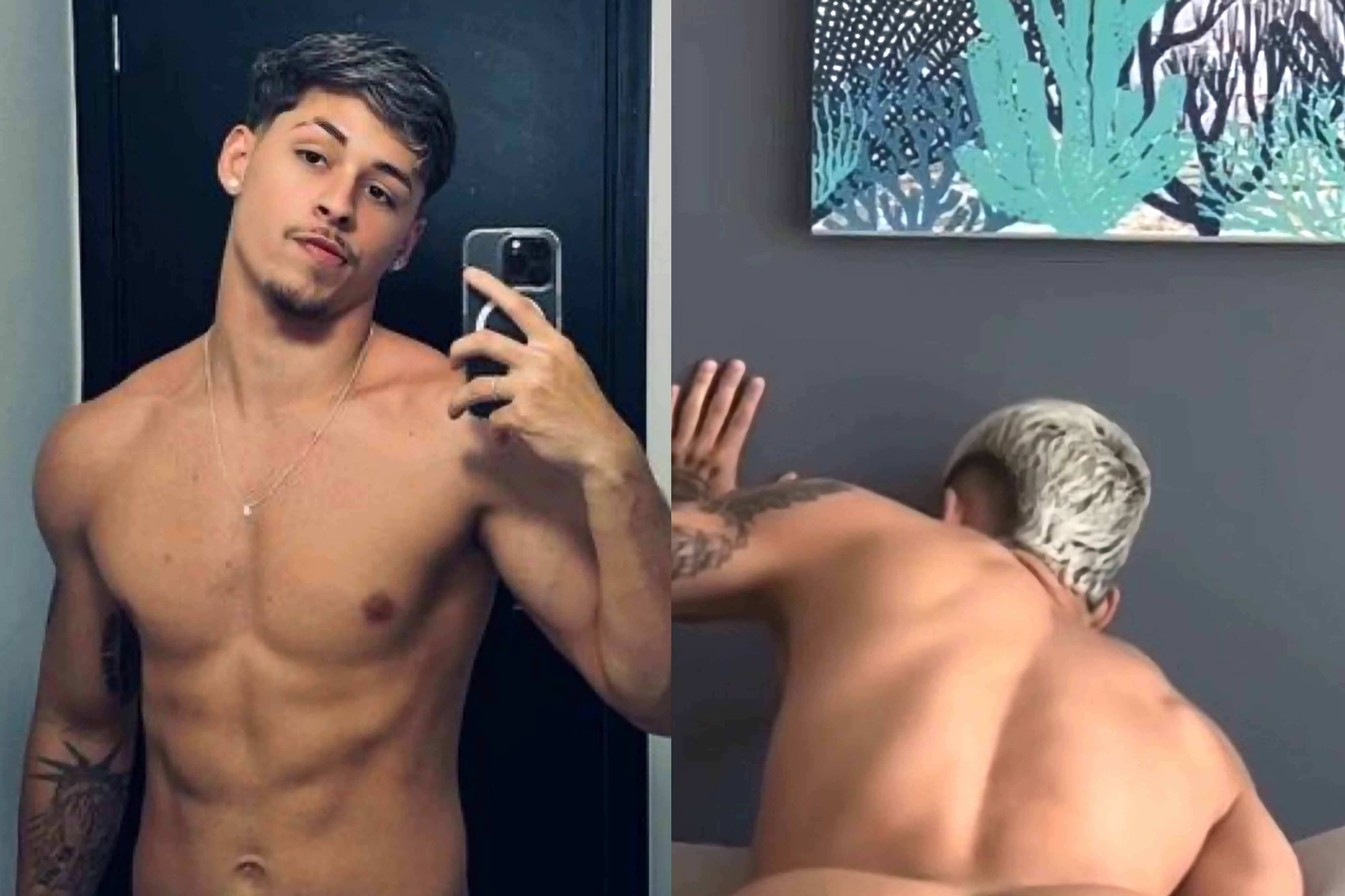 Hétero, criador +18 Alex Mendes exibe an*s em vídeo e web reage: “Já levou muito”