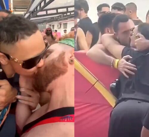 Imagem do post: Pabllo Vittar curte festa no Rio e é flagrada aos beijos com fãs; assista