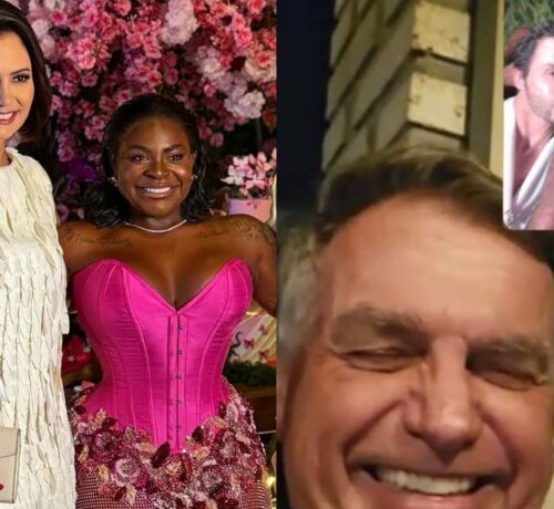 Imagem do post: Em aniversário, Jojo Todynho recebe Michelle Bolsonaro, fala com ex-presidente e internet ironiza presente: “Foi jóia?”