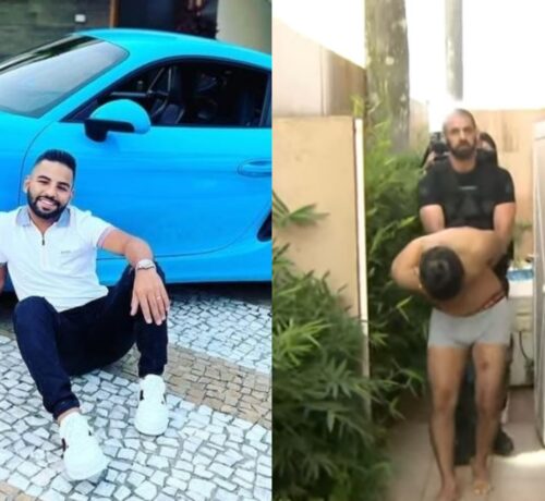 Imagem do post: Influencer acusado de golpes recebe visita da polícia e acaba sendo preso de cueca