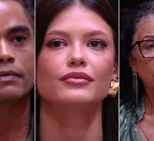 Imagem do post: BBB 25: Diogo Almeida, Vilma e Vitória Strada estão no 6º paredão