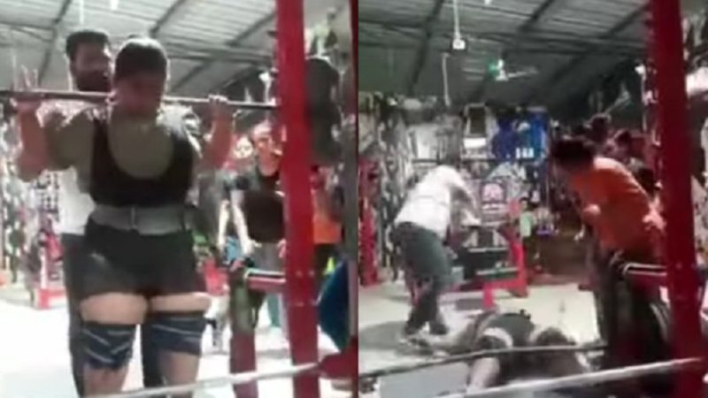 Imagem do post Adolescente morre ao tentar erguer mais de 270 kg em exercício na academia; veja vídeo