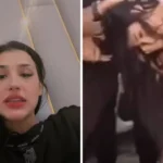 Imagem do post: Vídeo: grávida, Bia Miranda apanha na saída de balada no Rio de Janeiro